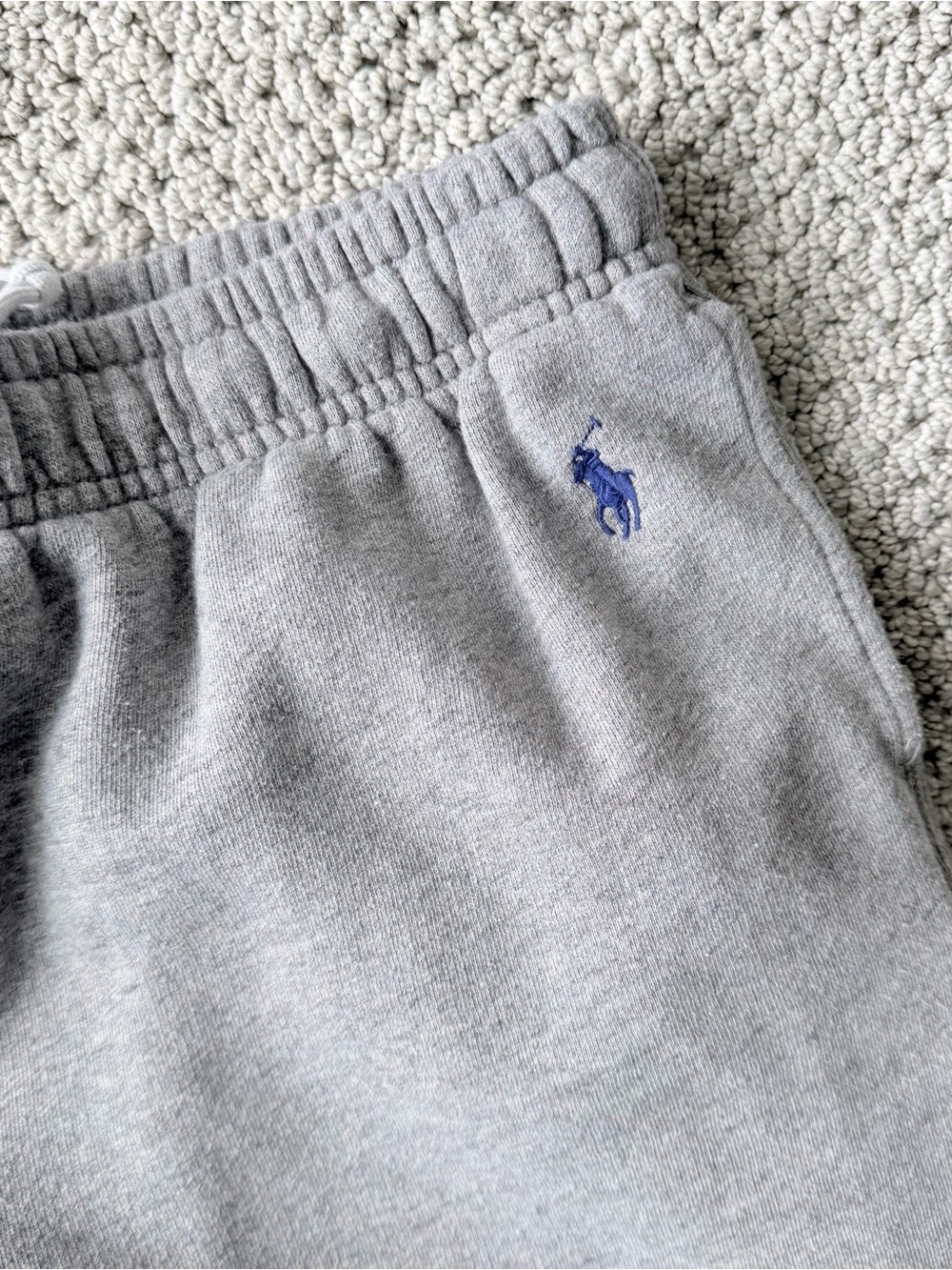 Polo Ralph Lauren Gray Sweatpants with Blue & Red stripes - Picture 5 of 7